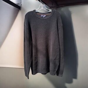 Roundtree & Yorke Crewneck Waffle Knit Sweater pullover Size XLT 
NWT